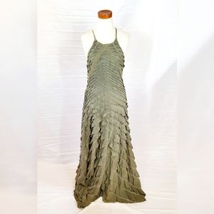 Free People Cascading Ruffle Maxi Dress